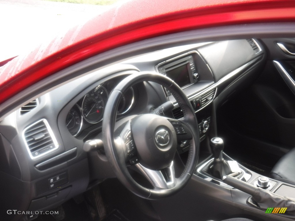 2014 MAZDA6 Touring - Soul Red Mica / Black photo #16