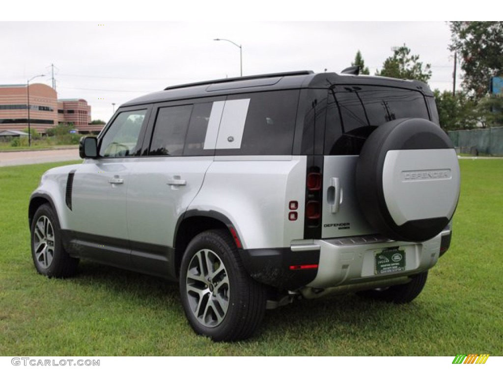 2020 Defender 110 SE - Indus Silver Metallic / Ebony photo #14
