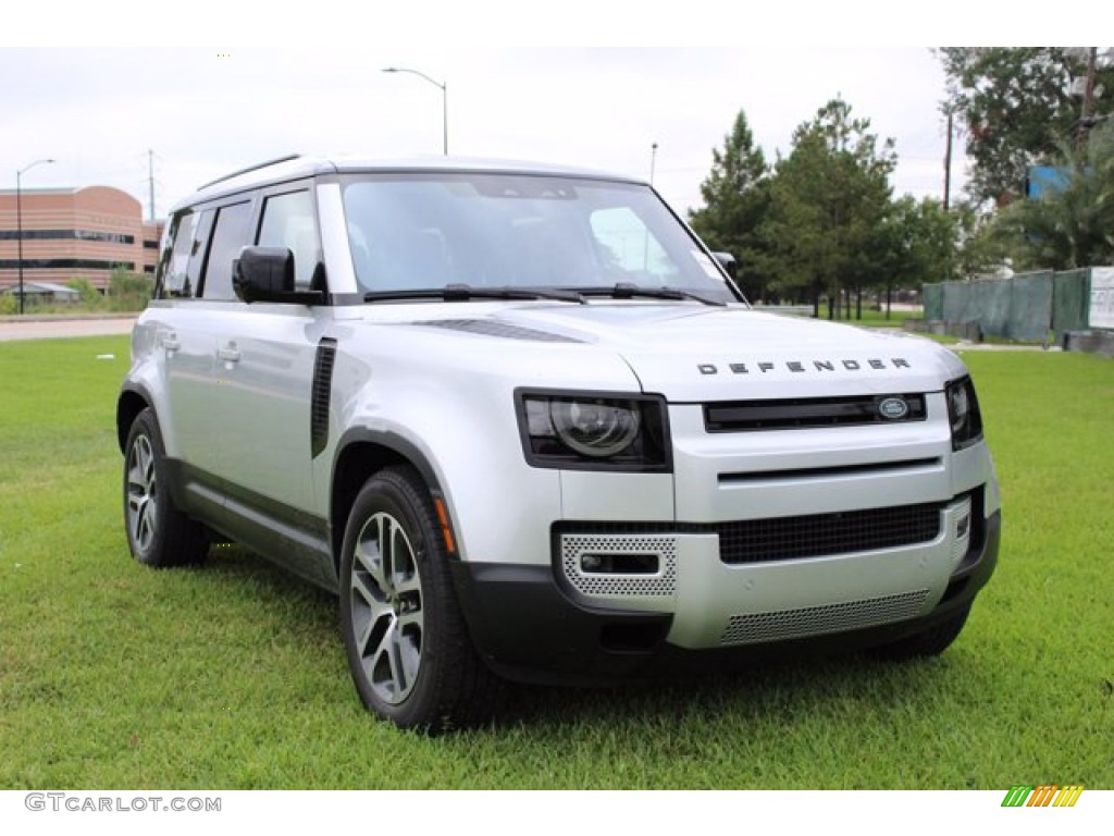 Indus Silver Metallic 2020 Land Rover Defender 110 SE Exterior Photo #139555673