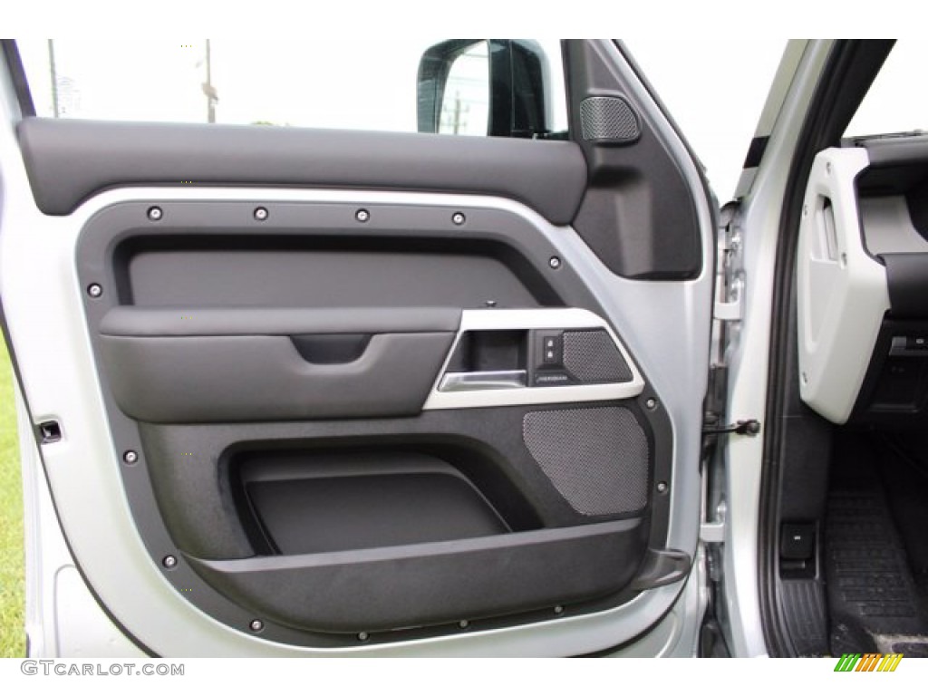 2020 Land Rover Defender 110 SE Ebony Door Panel Photo #139555688