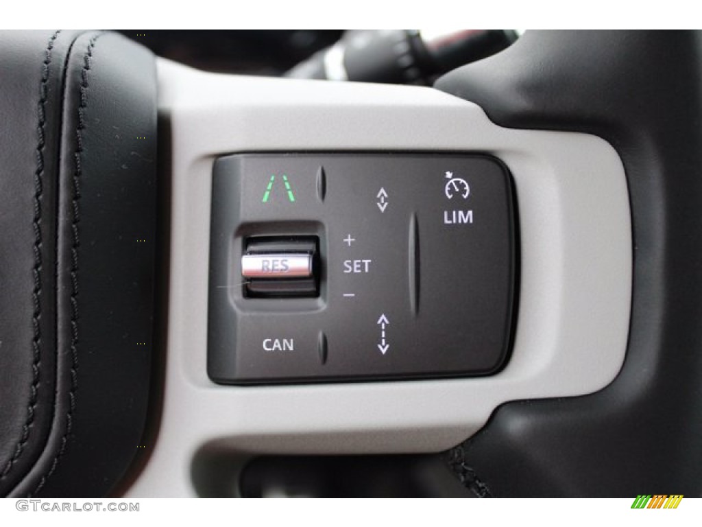 2020 Land Rover Defender 110 SE Ebony Steering Wheel Photo #139555739