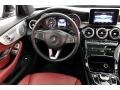 Cranberry Red/Black Dashboard Photo for 2018 Mercedes-Benz C #139556165