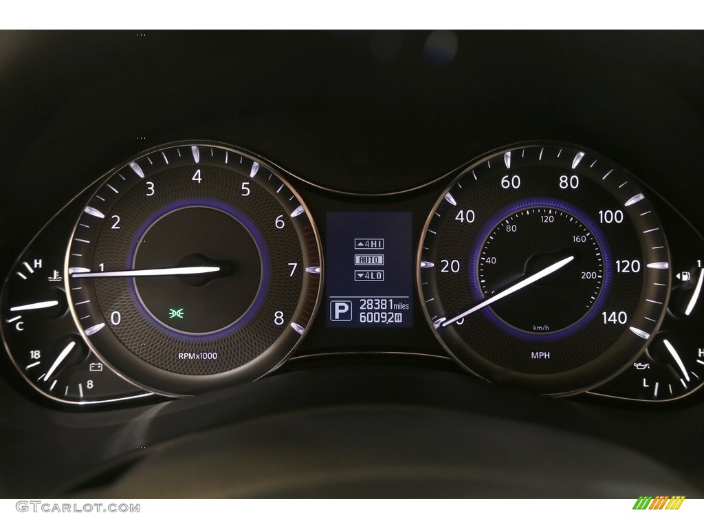 2019 Infiniti QX80 Luxe 4WD Gauges Photos