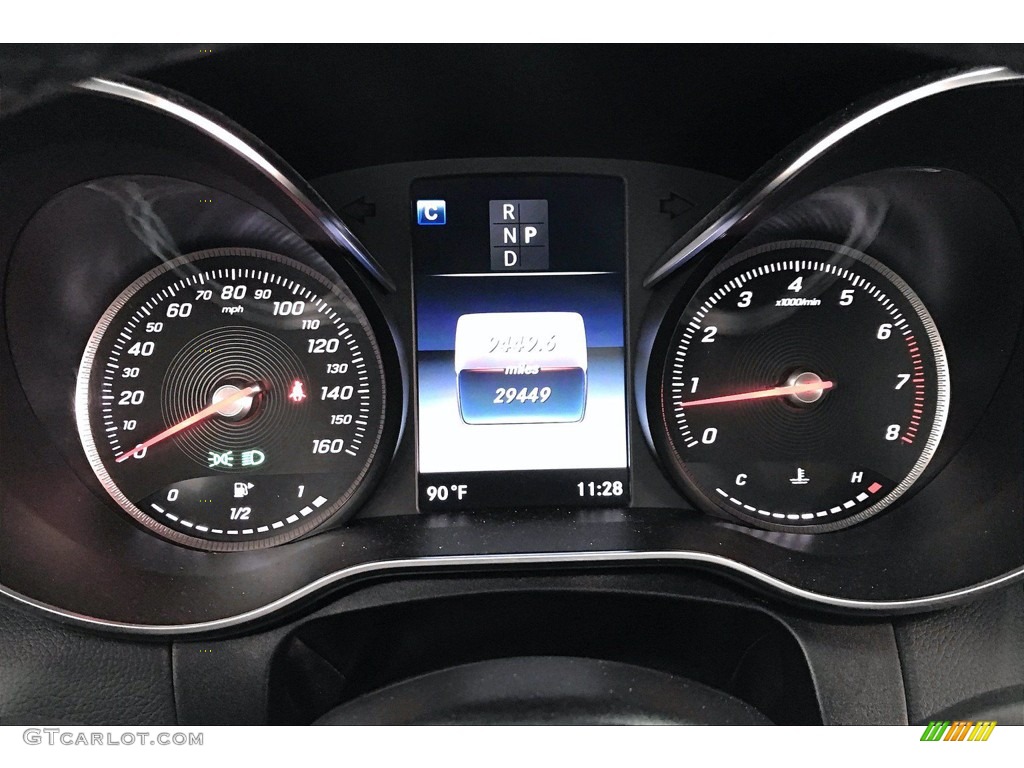 2018 Mercedes-Benz C 300 Coupe Gauges Photo #139556507