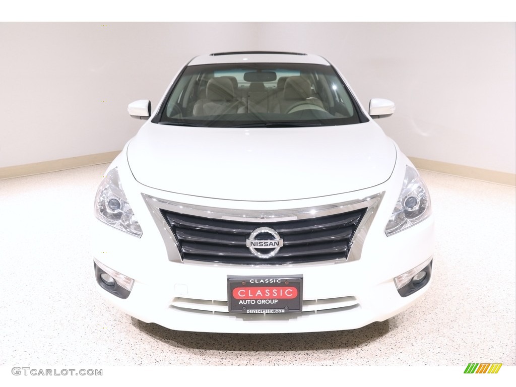 2015 Altima 2.5 SL - Pearl White / Charcoal photo #2