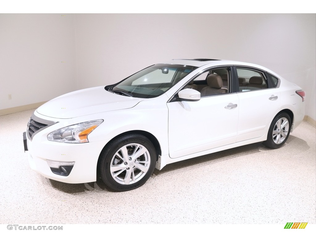 2015 Altima 2.5 SL - Pearl White / Charcoal photo #3