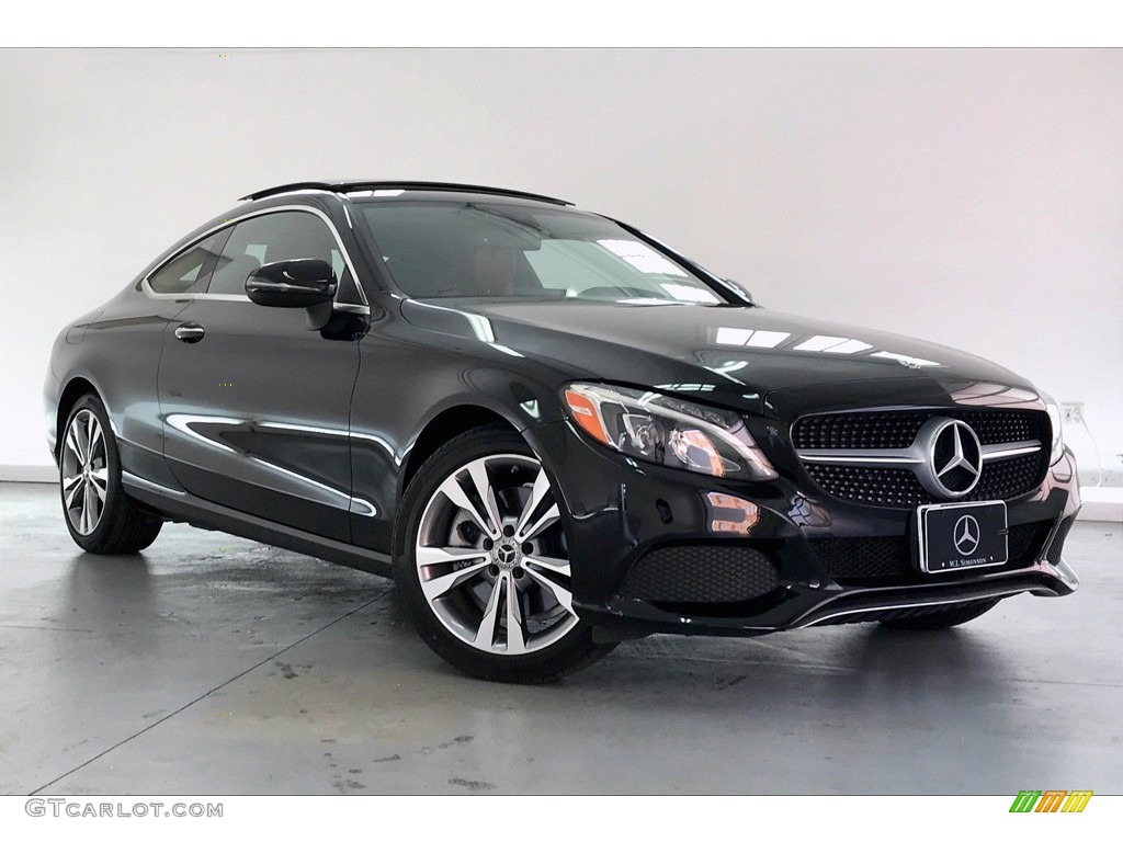 Black 2018 Mercedes-Benz C 300 Coupe Exterior Photo #139556738