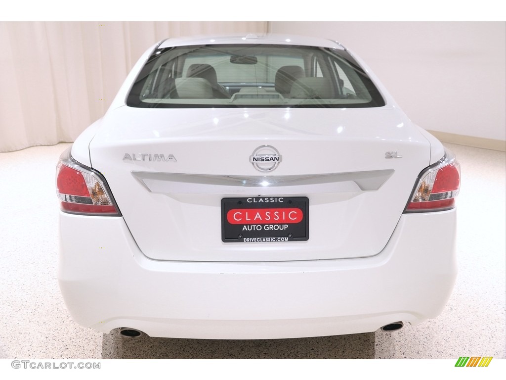 2015 Altima 2.5 SL - Pearl White / Charcoal photo #22