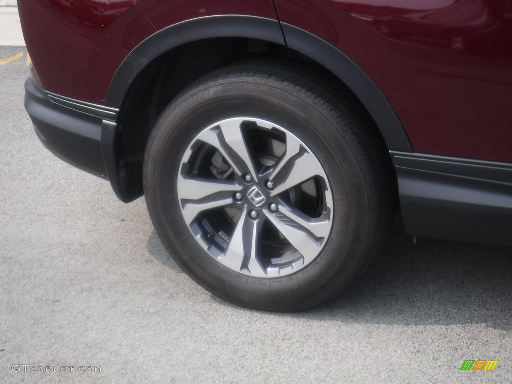 2018 CR-V LX AWD - Basque Red Pearl II / Gray photo #3