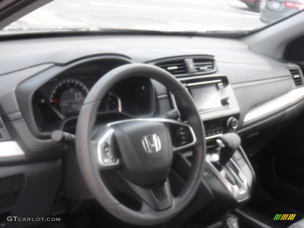 2018 CR-V LX AWD - Basque Red Pearl II / Gray photo #11