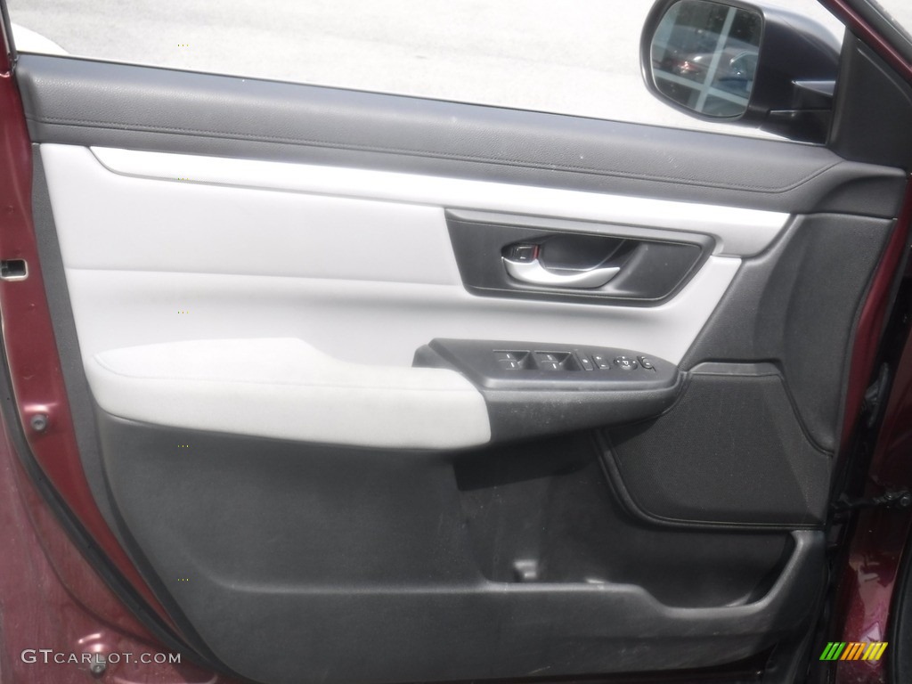 2018 CR-V LX AWD - Basque Red Pearl II / Gray photo #12