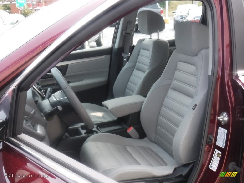 2018 CR-V LX AWD - Basque Red Pearl II / Gray photo #13