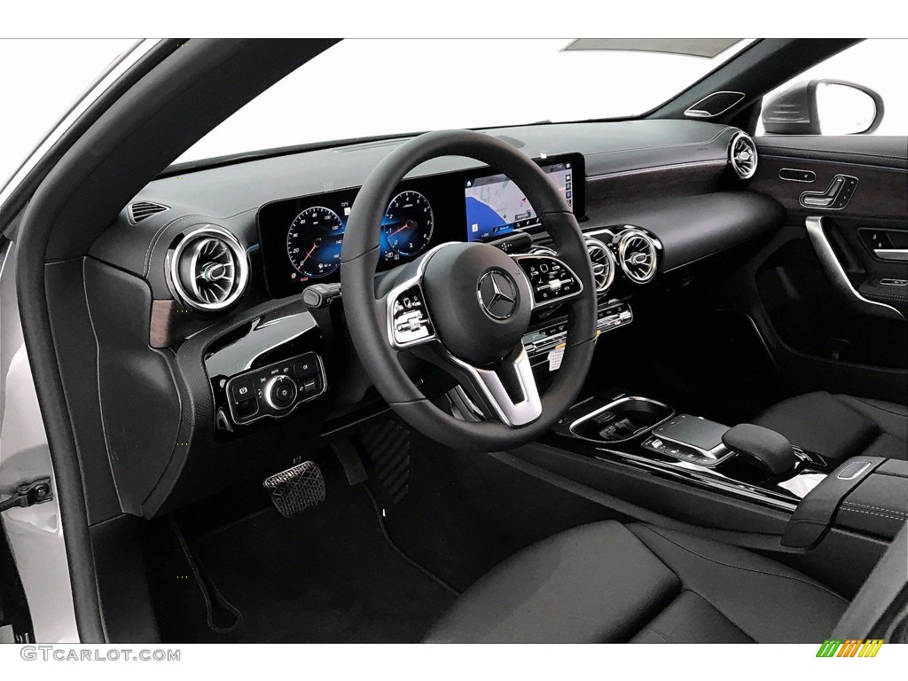 Black Interior 2021 Mercedes-Benz CLA 250 Coupe Photo #139557251