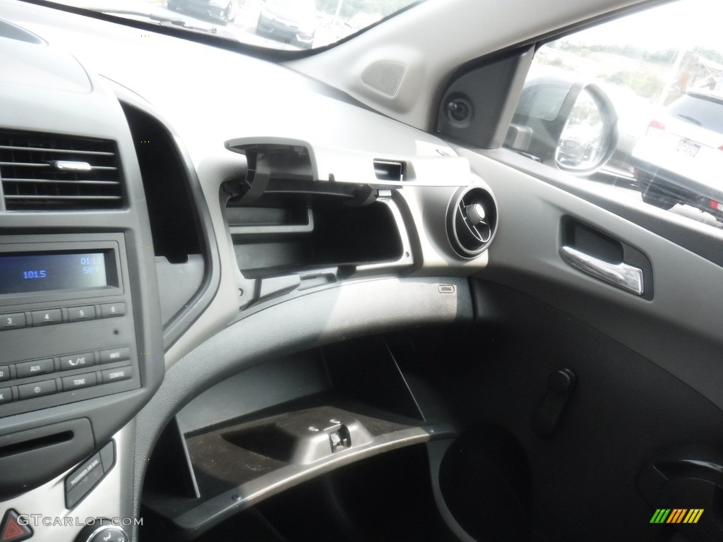 2013 Sonic LS Sedan - Cyber Gray Metallic / Jet Black/Dark Titanium photo #17