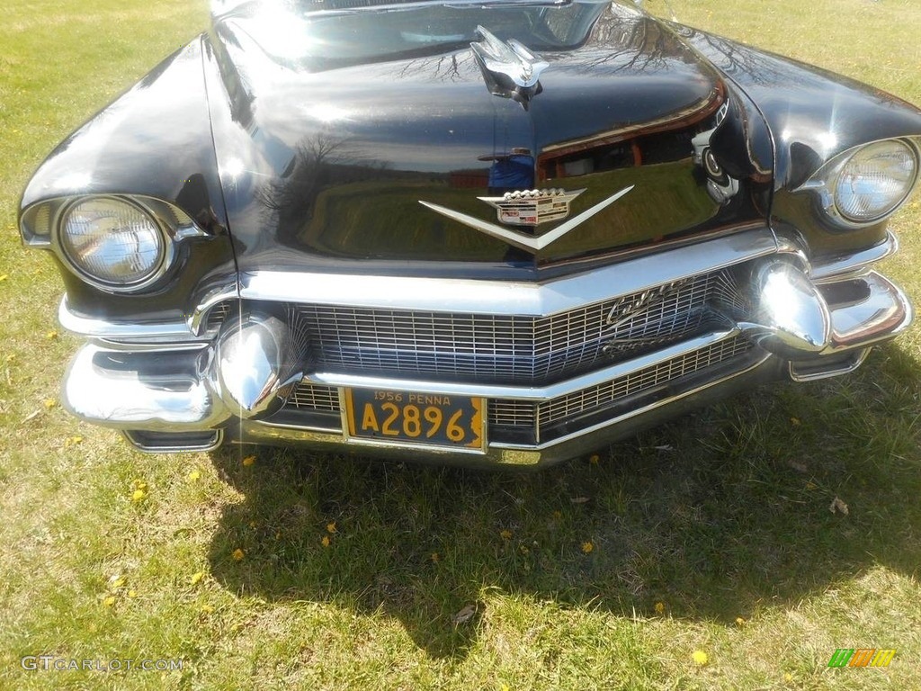 Black 1956 Cadillac Fleetwood Series 60 Special Sedan Exterior Photo #139558352