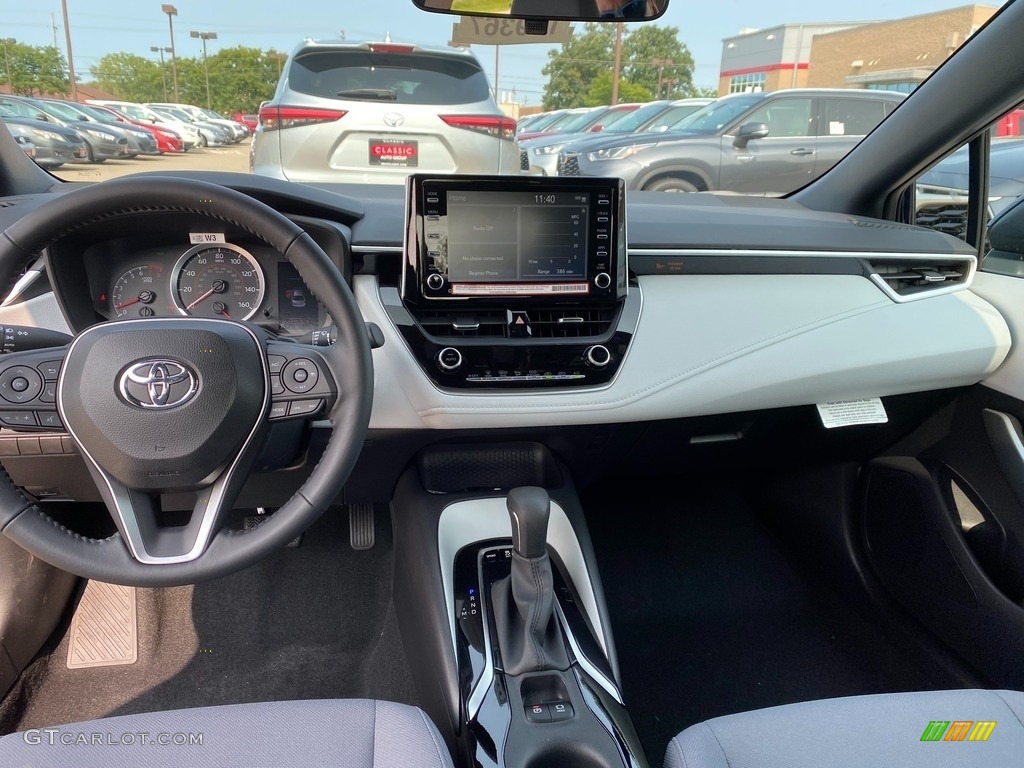 2021 Toyota Corolla SE Light Gray/Moonstone Dashboard Photo #139558859