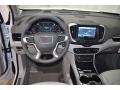 Light Platinum/­Taupe 2020 GMC Terrain Denali AWD Dashboard