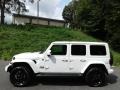 Bright White 2021 Jeep Wrangler Unlimited High Altitude 4x4 Exterior
