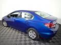 Dyno Blue Pearl - Civic LX Sedan Photo No. 9