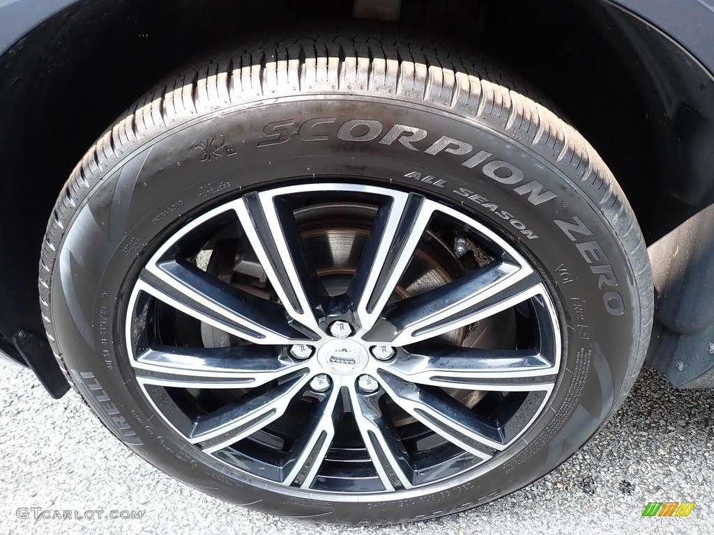 2018 XC60 T5 AWD Inscription - Denim Blue Metallic / Maroon Brown photo #10