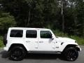 Bright White 2021 Jeep Wrangler Unlimited High Altitude 4x4 Exterior