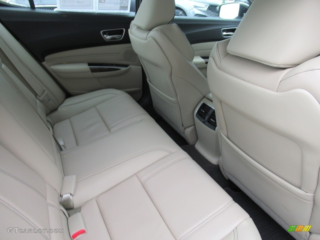 2018 TLX V6 SH-AWD Technology Sedan - Bellanova White Pearl / Parchment photo #12