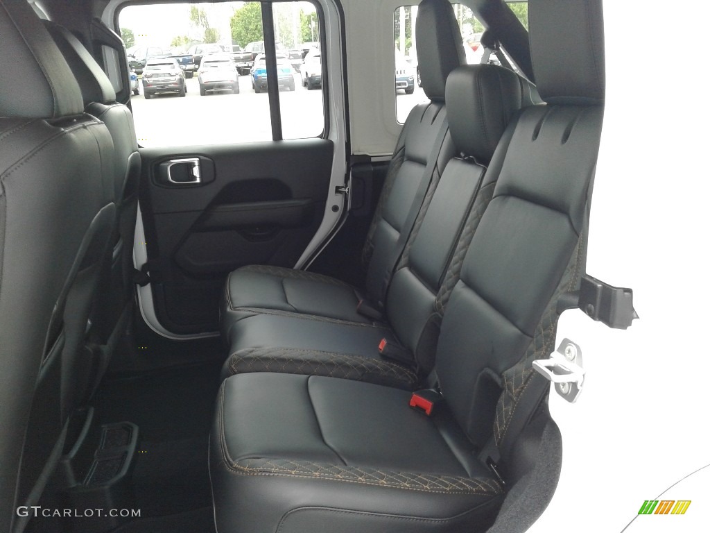 Black Interior 2021 Jeep Wrangler Unlimited High Altitude 4x4 Photo #139561268