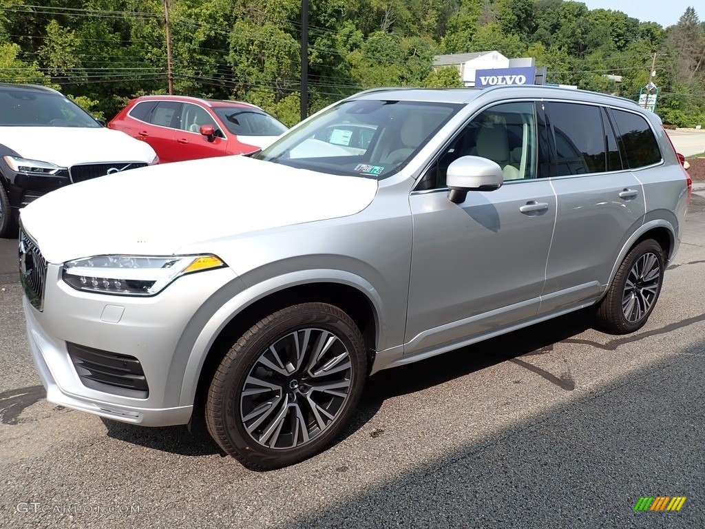 Bright Silver Metallic 2021 Volvo XC90 T5 AWD Momentum Exterior Photo #139561442