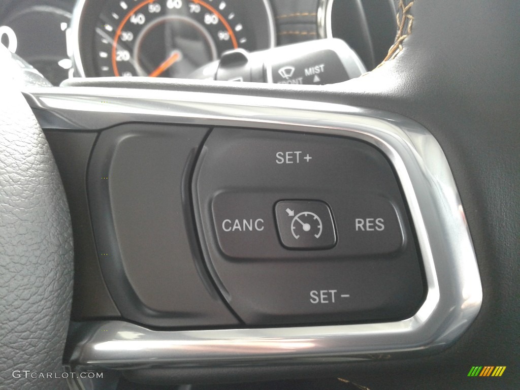 2021 Jeep Wrangler Unlimited High Altitude 4x4 Black Steering Wheel Photo #139561448