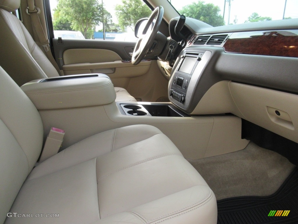 2014 Yukon XL SLT - Onyx Black / Light Tan photo #11