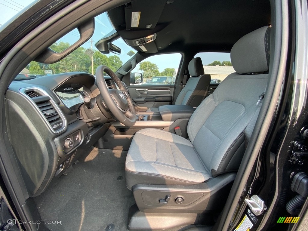 Diesel Gray/Black Interior 2021 Ram 1500 Big Horn Crew Cab 4x4 Photo #139561745