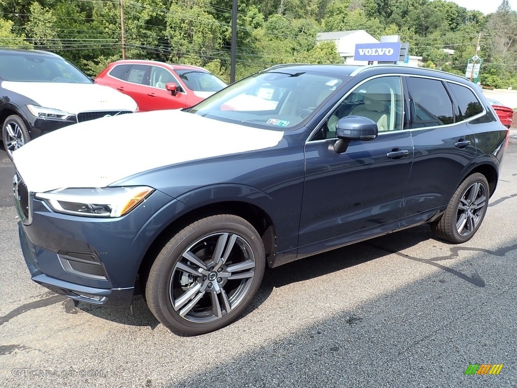Denim Blue Metallic 2021 Volvo XC60 T5 AWD Momentum Exterior Photo #139561844