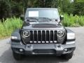 2021 Granite Crystal Metallic Jeep Wrangler Unlimited Sport 4x4  photo #3
