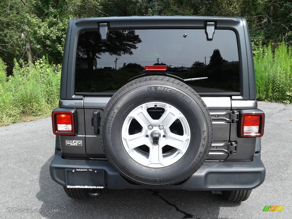 2021 Wrangler Unlimited Sport 4x4 - Granite Crystal Metallic / Black photo #7