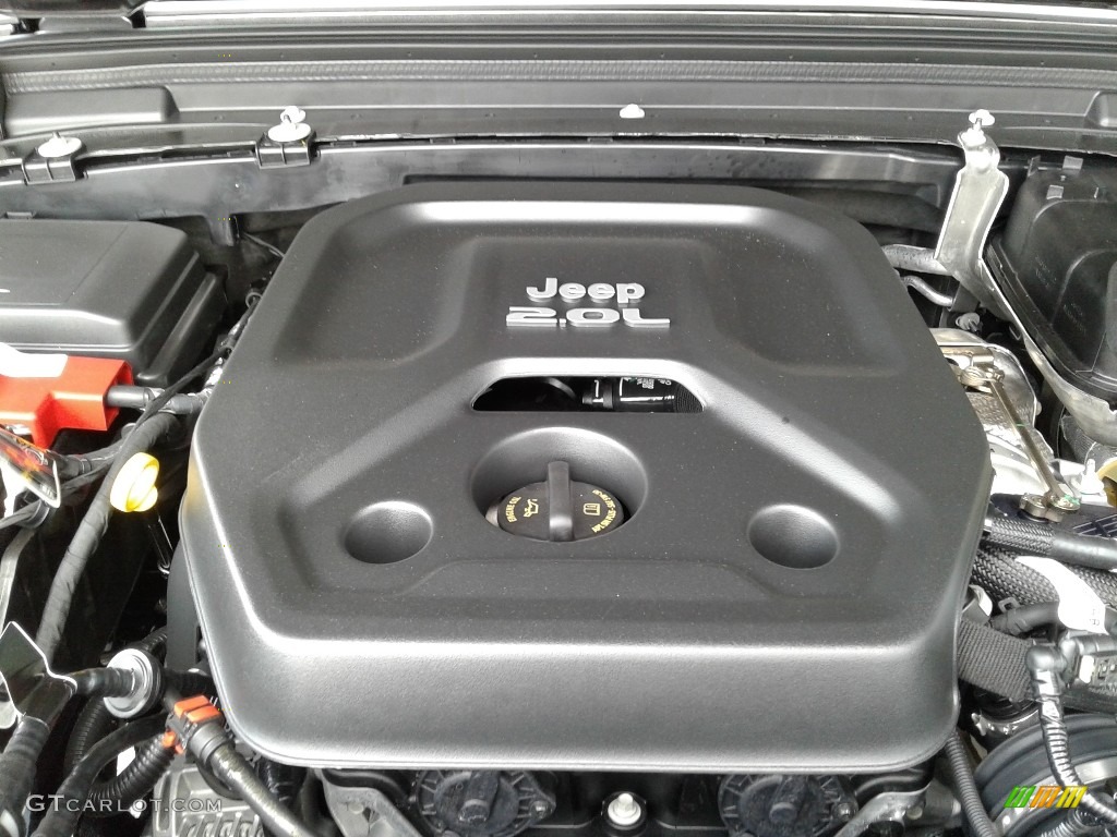 2021 Jeep Wrangler Unlimited Sport 4x4 2.0 Liter Turbocharged DOHC 16-Valve VVT 4 Cylinder Engine Photo #139562041