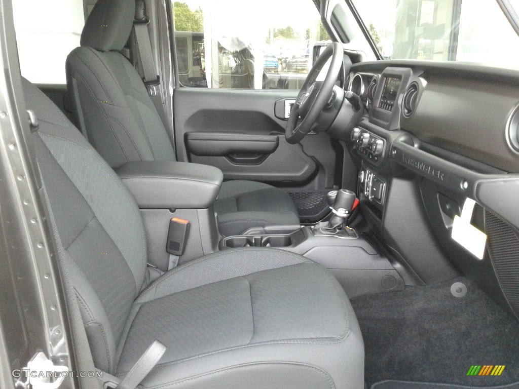 Black Interior 2021 Jeep Wrangler Unlimited Sport 4x4 Photo #139562222