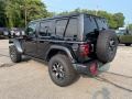 2021 Black Jeep Wrangler Unlimited Rubicon 4x4  photo #9