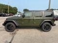 2021 Sarge Green Jeep Wrangler Unlimited Sport 4x4  photo #7