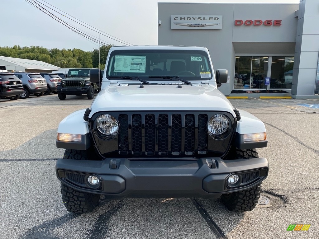 2021 Gladiator Willys 4x4 - Bright White / Black photo #7