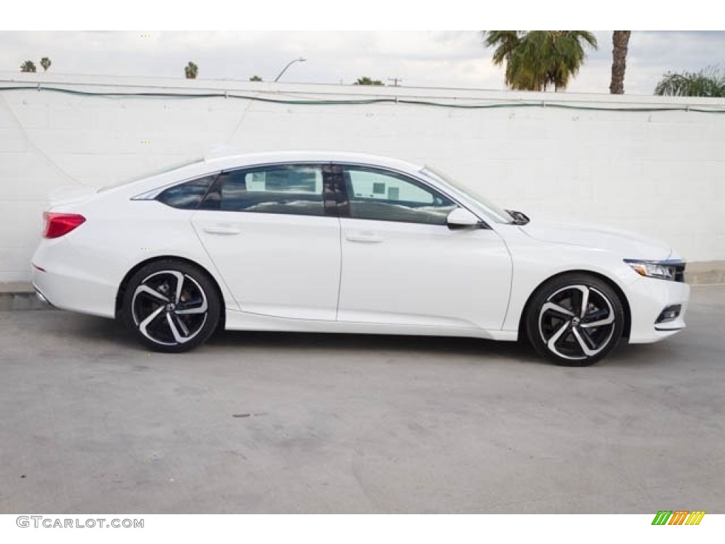 Platinum White Pearl 2020 Honda Accord Sport Sedan Exterior Photo #139563869