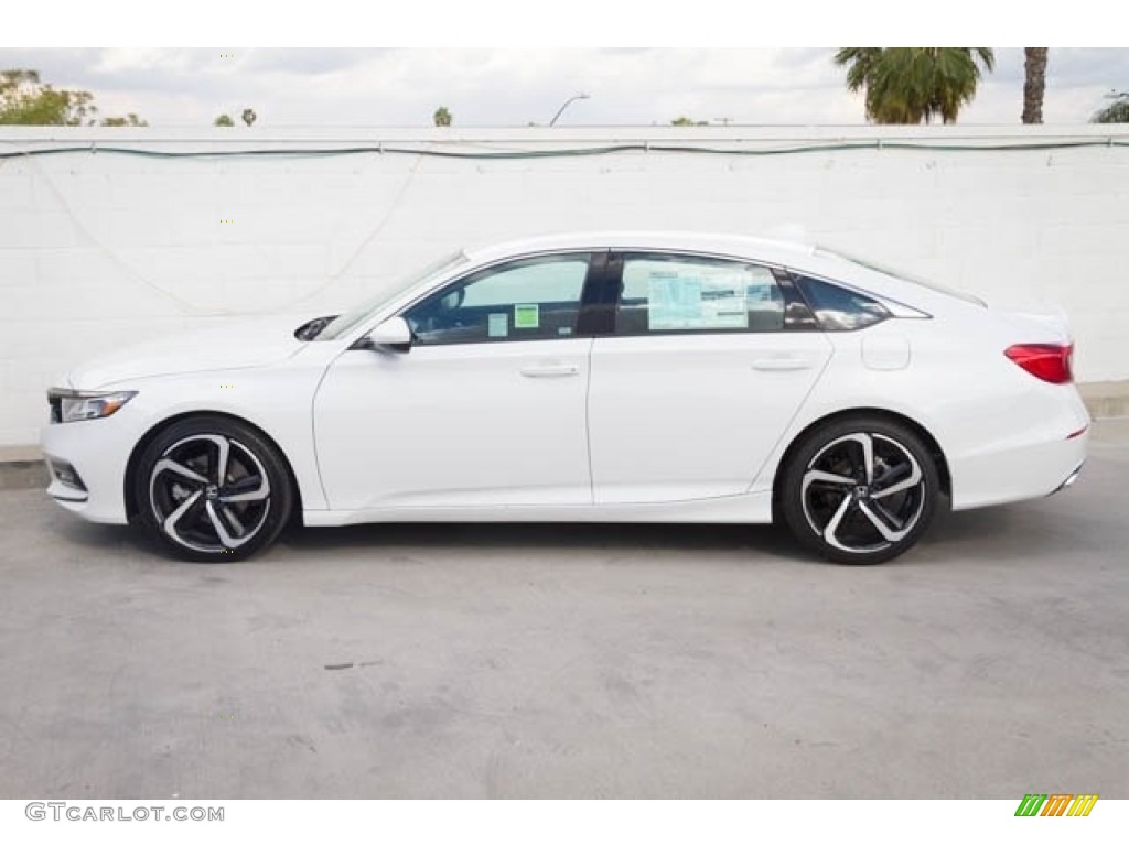 Platinum White Pearl 2020 Honda Accord Sport Sedan Exterior Photo #139563950