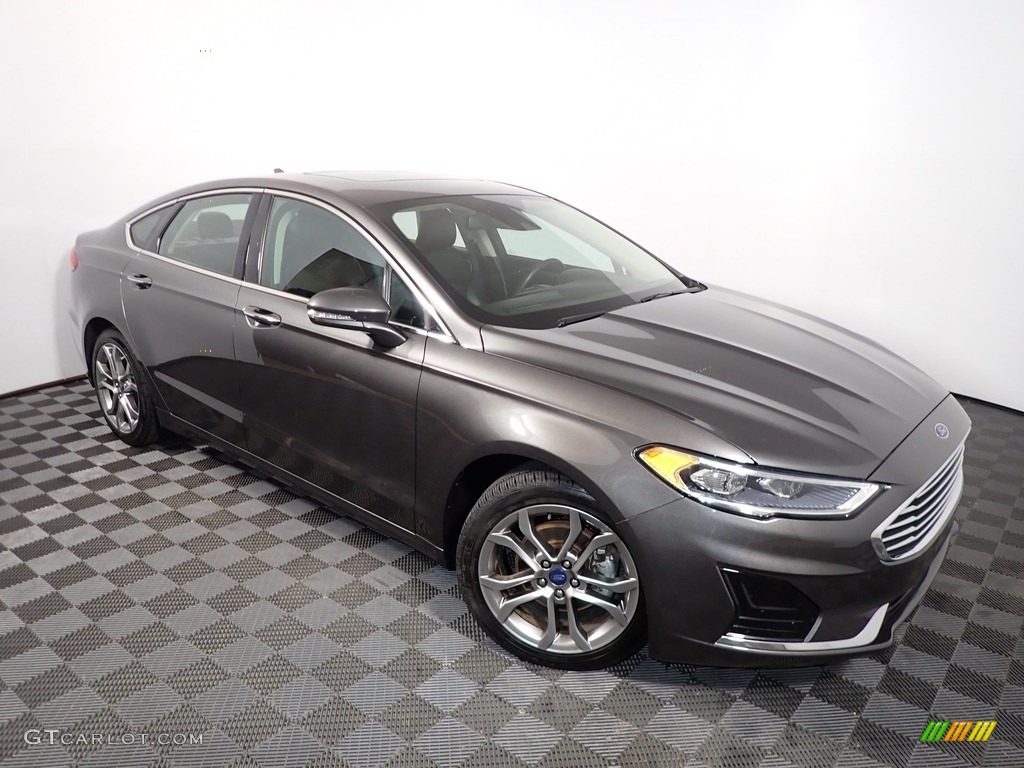 Magnetic 2019 Ford Fusion SEL Exterior Photo #139564415