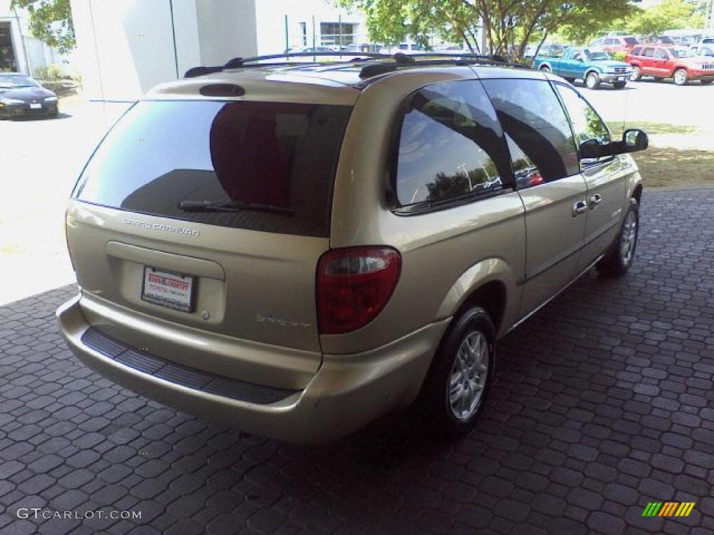 2001 Grand Caravan Sport - Champagne Pearl / Sandstone photo #19