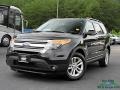 2015 Tuxedo Black Ford Explorer XLT 4WD  photo #1
