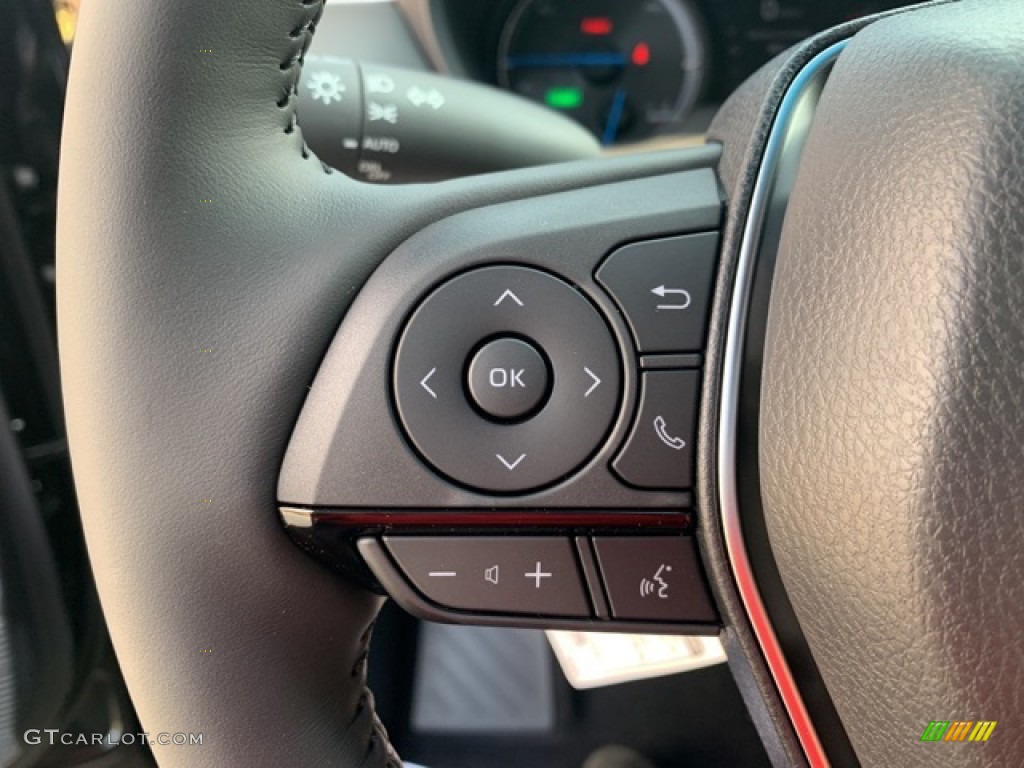 2021 Toyota Venza Hybrid Limited AWD Java/Black Steering Wheel Photo #139565993