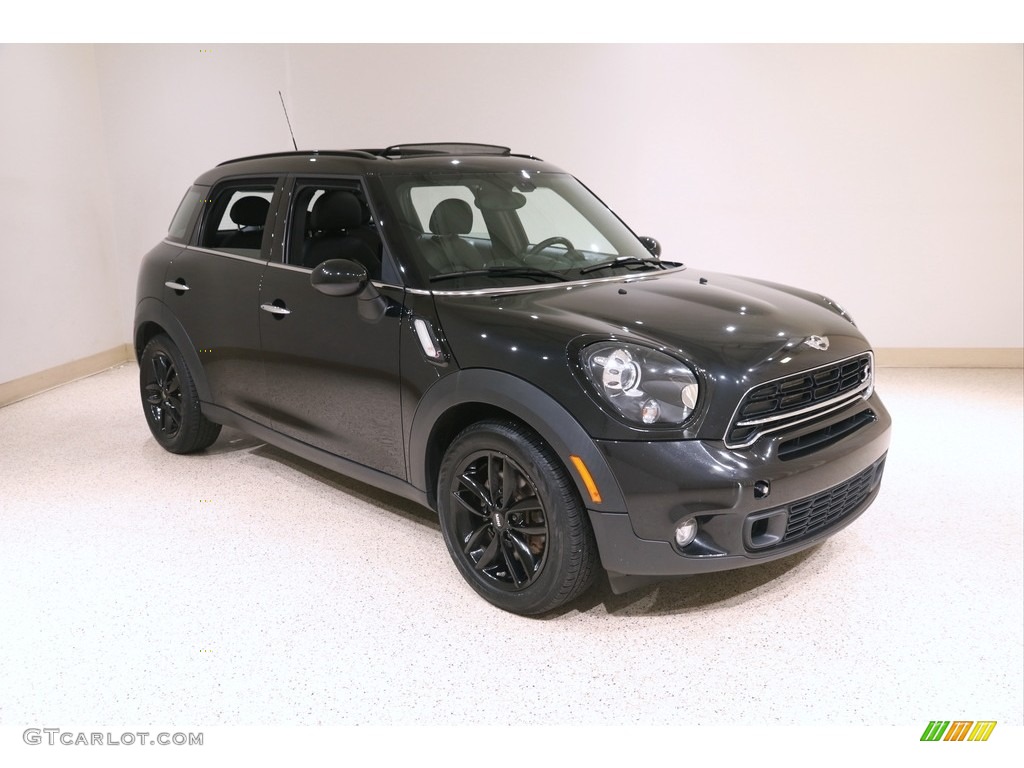 2016 Countryman Cooper S - Absolute Black Metallic / Carbon Black photo #1