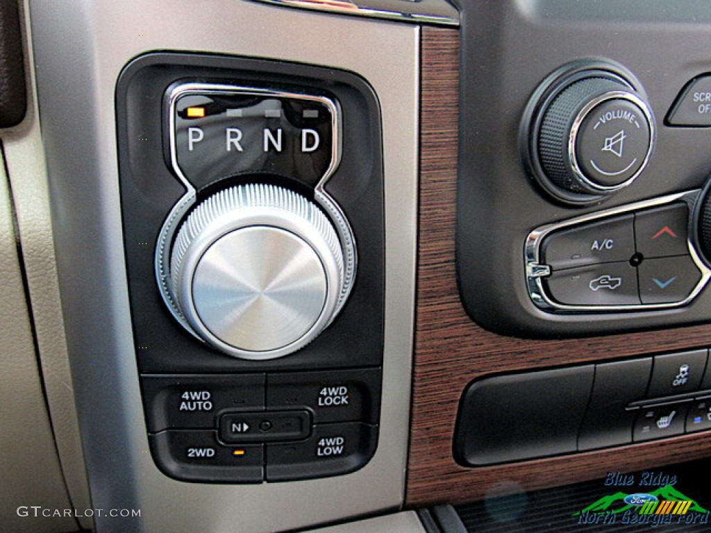 2018 1500 Laramie Crew Cab 4x4 - Delmonico Red Pearl / Canyon Brown/Light Frost Beige photo #22
