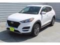 2021 White Cream Hyundai Tucson SEL  photo #4