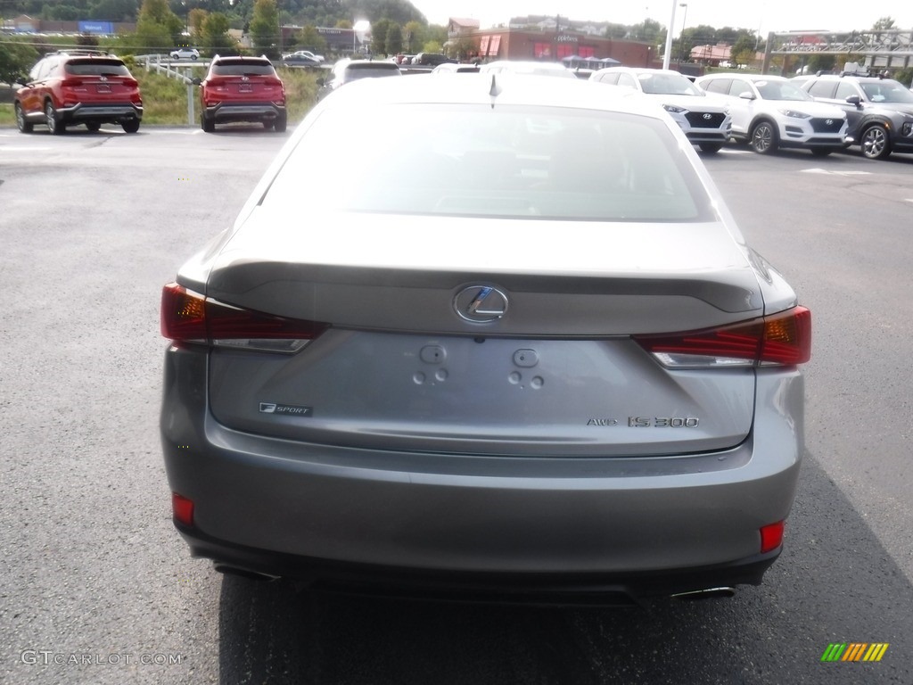 2017 IS 300 AWD - Silver Lining Metallic / Rioja Red photo #10