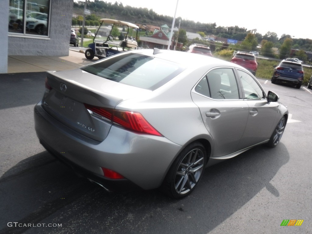 2017 IS 300 AWD - Silver Lining Metallic / Rioja Red photo #13